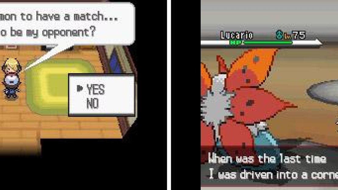 Look who it is! A familiar face from the past has come to test your skills with some very high level Pokemon.