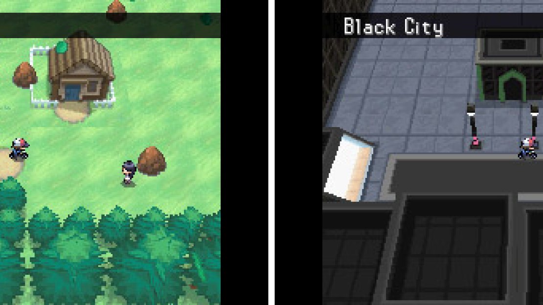 White Forest/Black City are only available during the postgame.