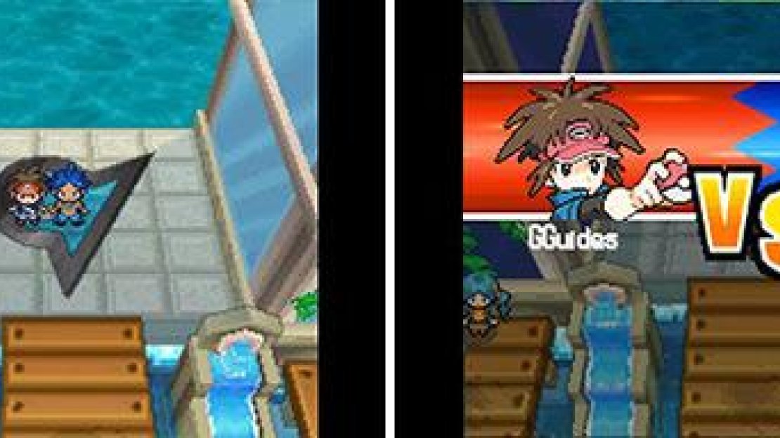 Gym Leader Marlon uses powerful Water-variant Pokémon.