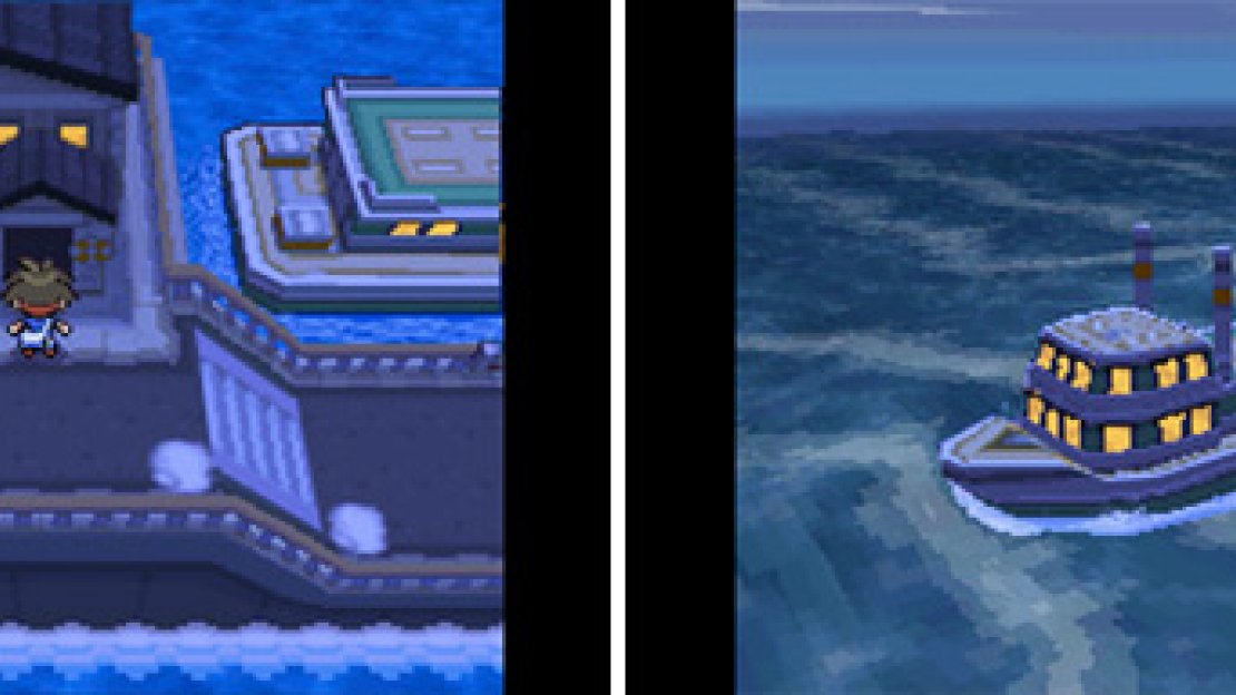 From the harbour you can take a ship to and from Castelia City.