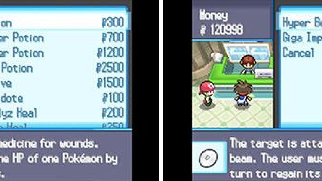 There are a lot of nice items for sale, but watch your wallet! In particular, the TMs are rather costly, but you can’t get them anywhere else…