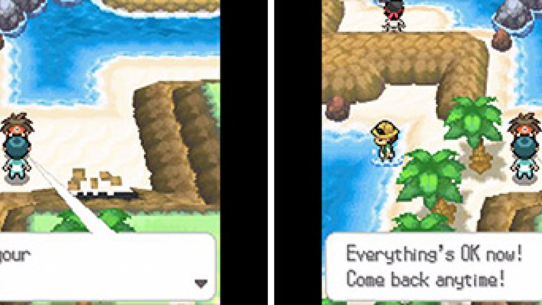 When your Pokemon are exhausted from trekking through Seaside Cave, you can leave the cave and seek the Doctor’s help.