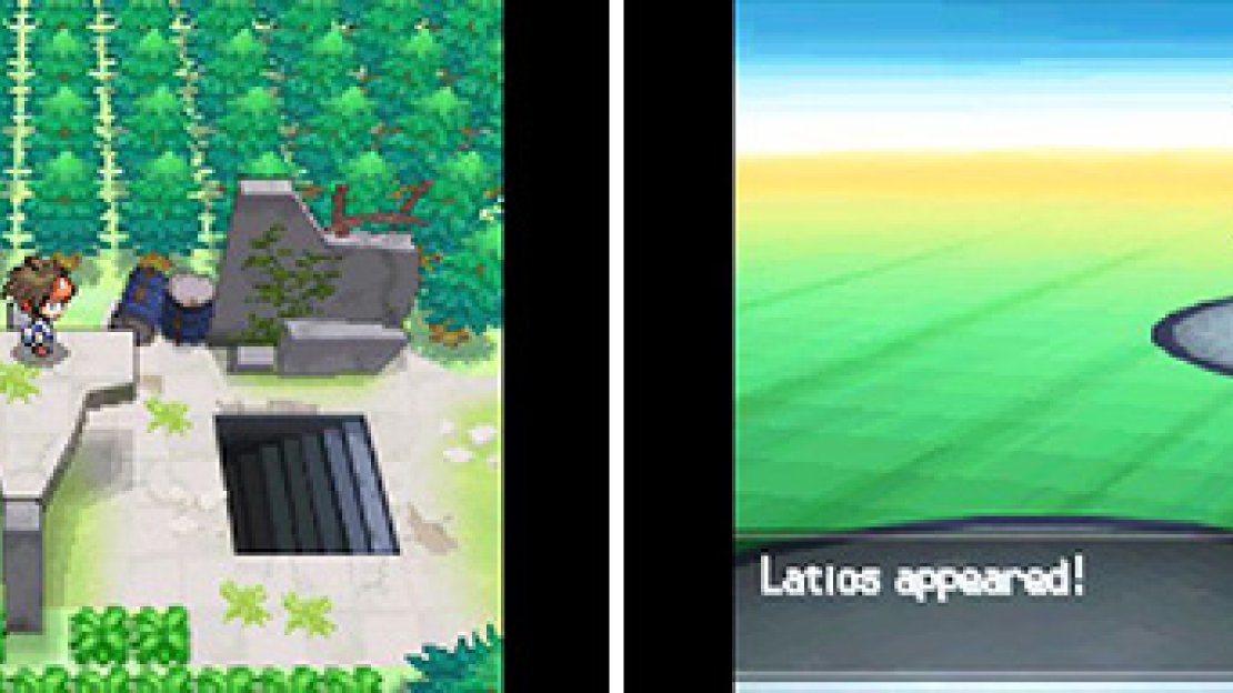 You can find either Latios or Latias here depending which version you’re playing.
