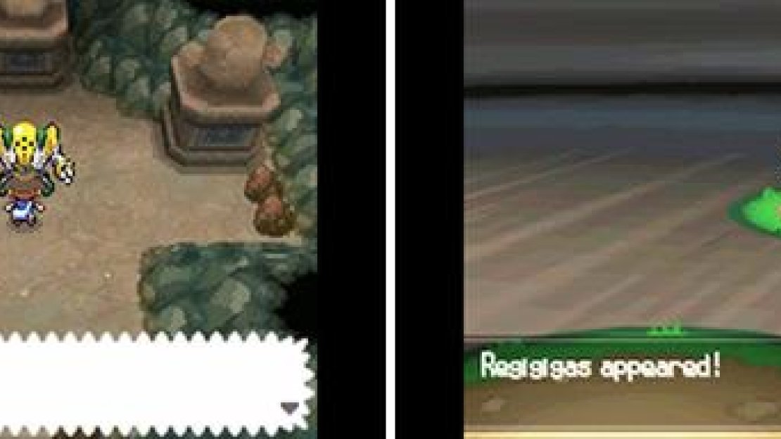 The battle for Regigigas.
