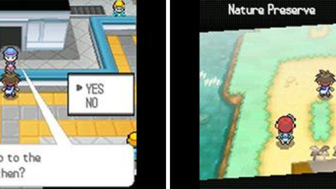 The Nature Preserve has lots of new Pokémon to find and catch.