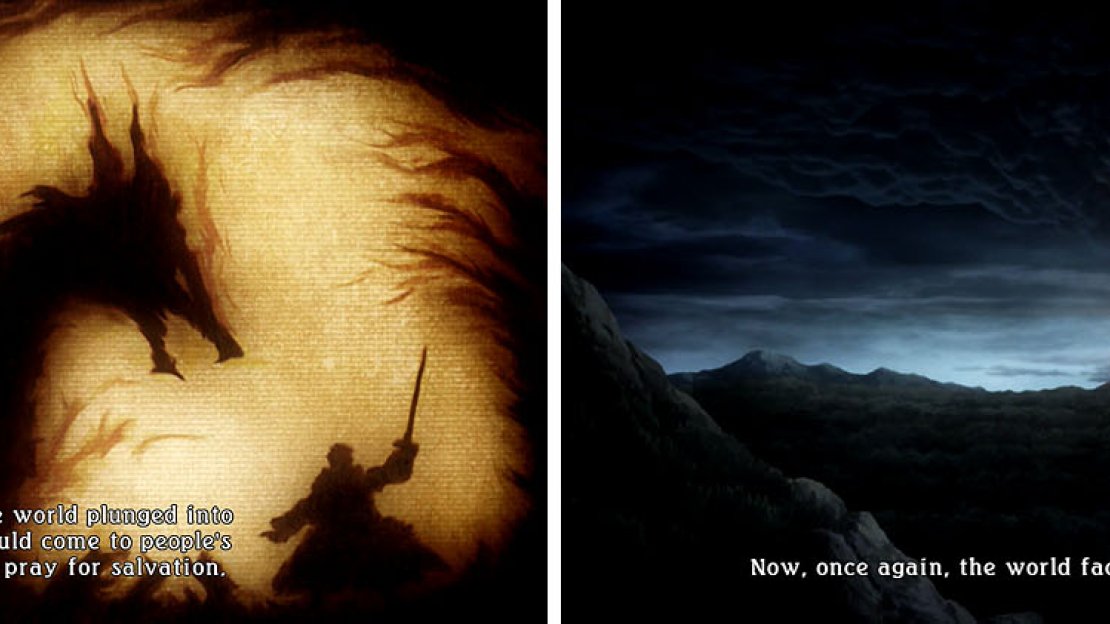 Choose your starting Options and watch the opening animated cutscene.
