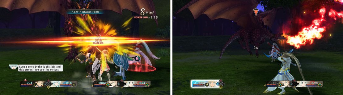 Focus on the Drake’s category weakness while avoiding his Fire Breath attack.