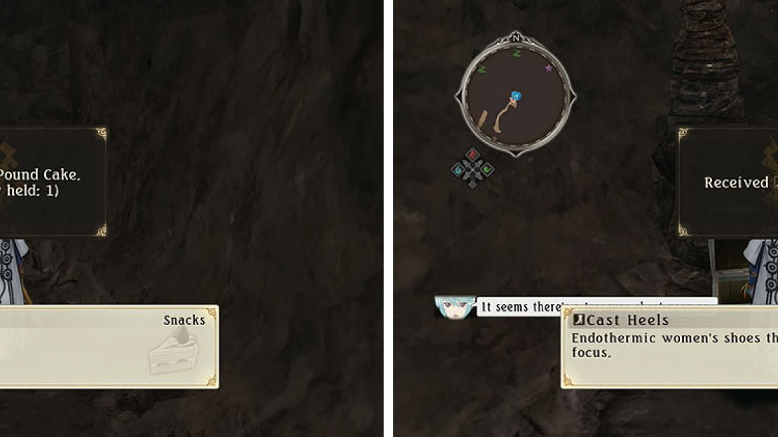 Wind Rush to the caves on the the north and south of the upper level for items.