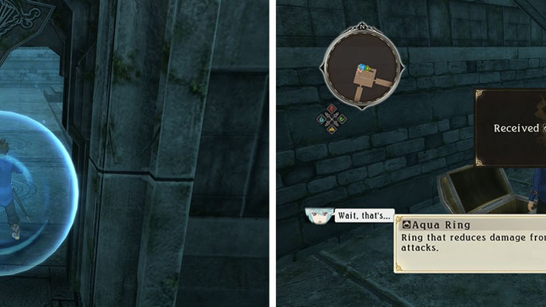 Use Spectral Cloak as you enter the room and collect the chest in the corner.