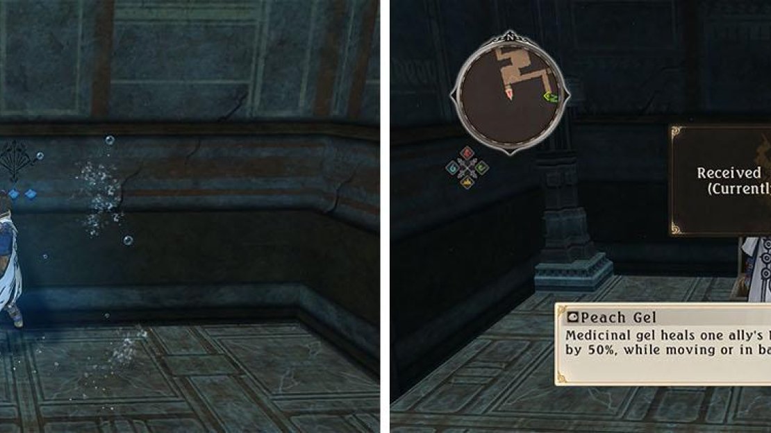 Remove the walls with Spectral Cloak and don’t miss the chest with a Peach Gel.
