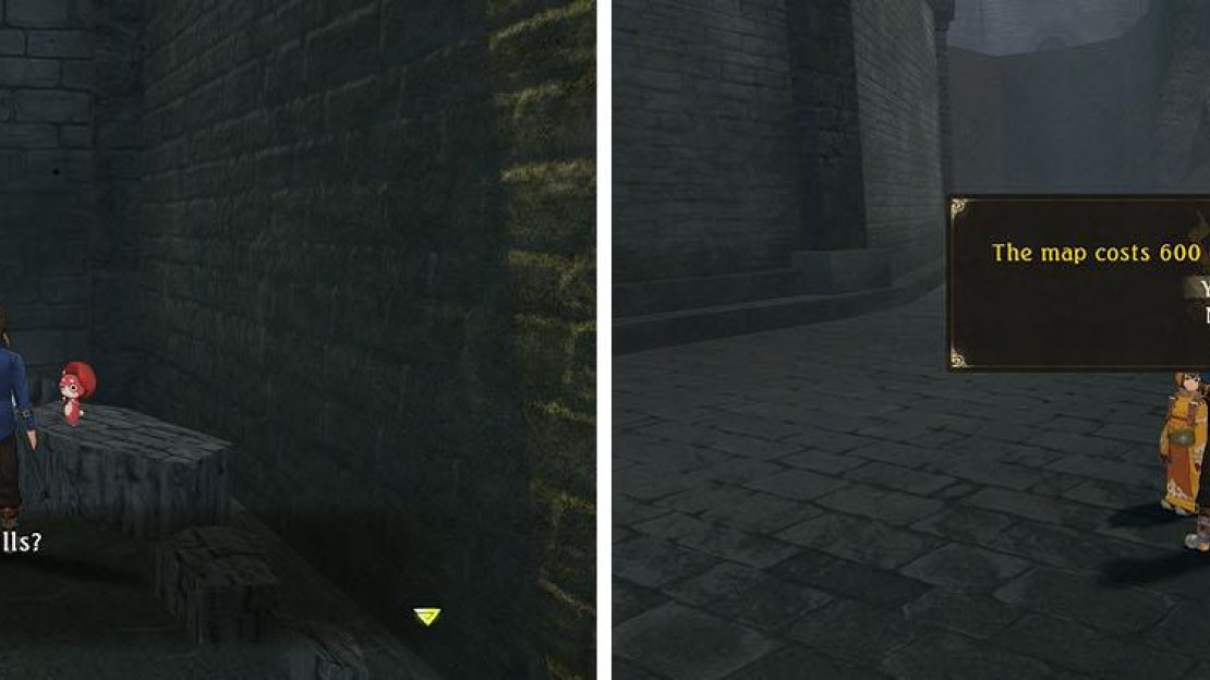 Recruit the Normin and purchase the Turtlez map on the northern side of the tower.