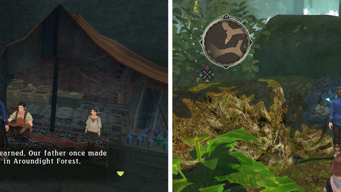 After obtaining the Tough Pickaxe, head to Aroundight Forest to mine the Mythril.