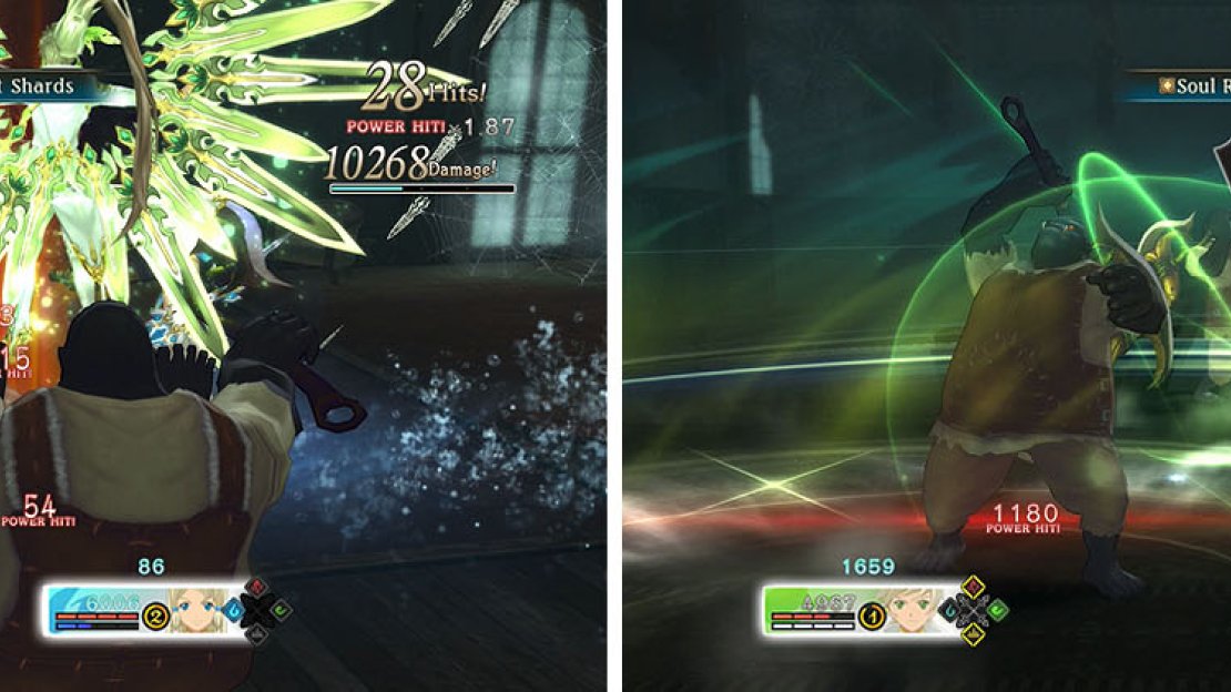 Armatize with Zaveid to perform a Power Hits combo, that hopefully hits both targets, but back up and heal with the Blast Gauge if needed.