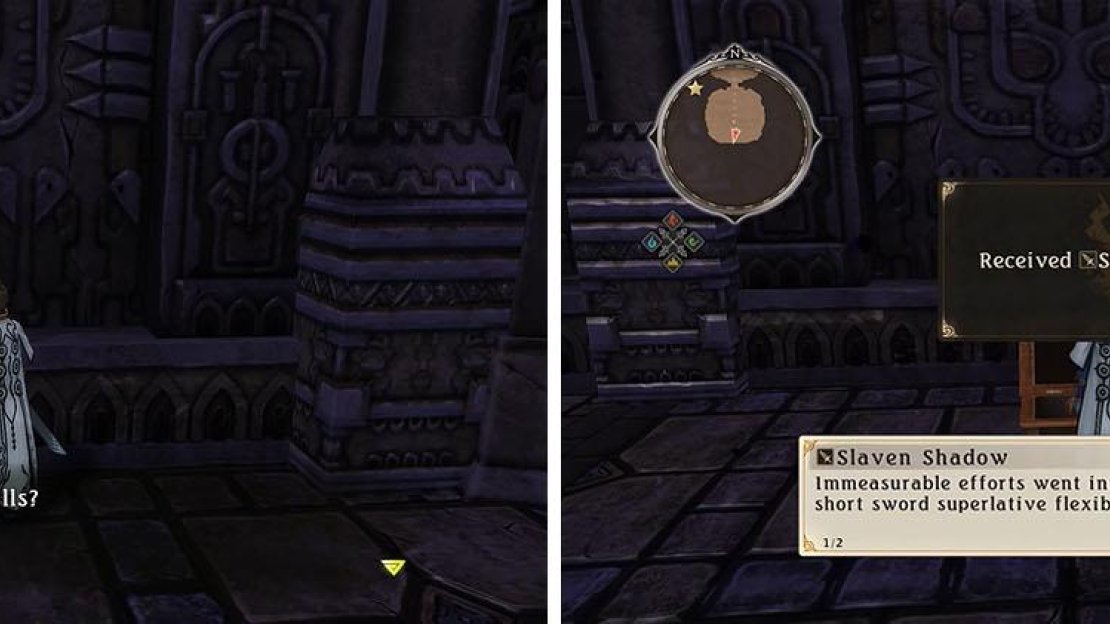 Check the rooms to the north and south to for multiple items and a Normin.