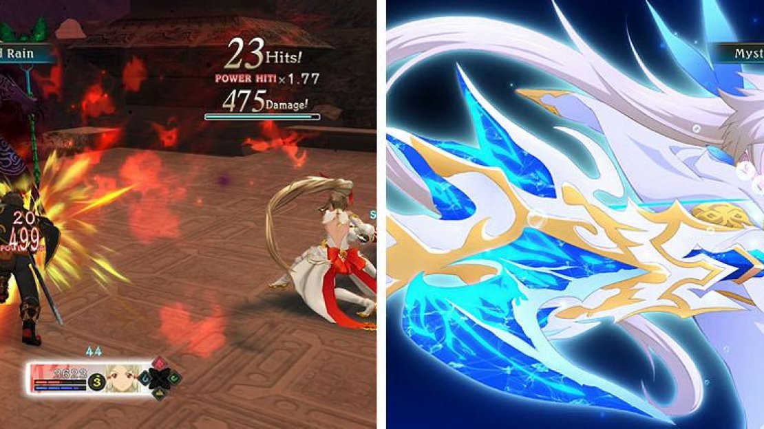 Attack the boss’ weakness and armatize with Mikleo to use his Mystic Arte