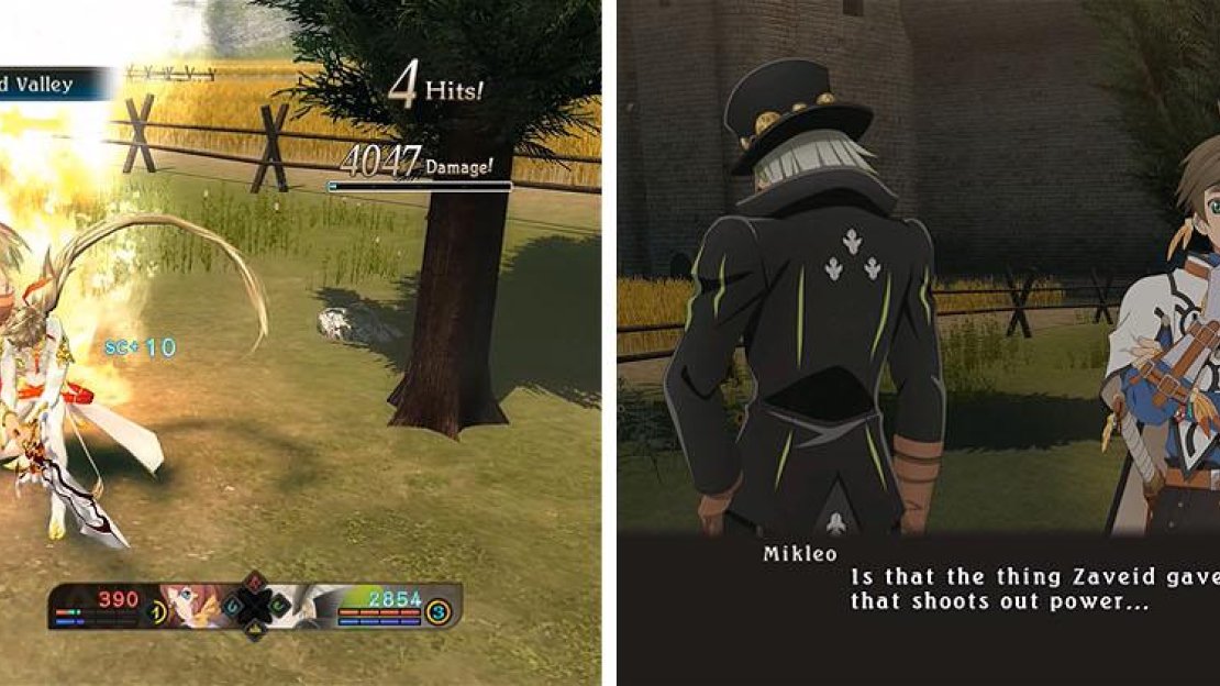 After another fight with Zaveid you can watch the skit at the nearby save.