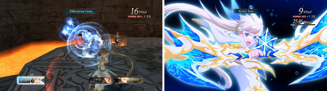 Armatize with the seraphs to start a Power Hits combo and then unleash Mystic Artes to quickly deplete Phoenix&rsquo;s HP and eventually defeat him.