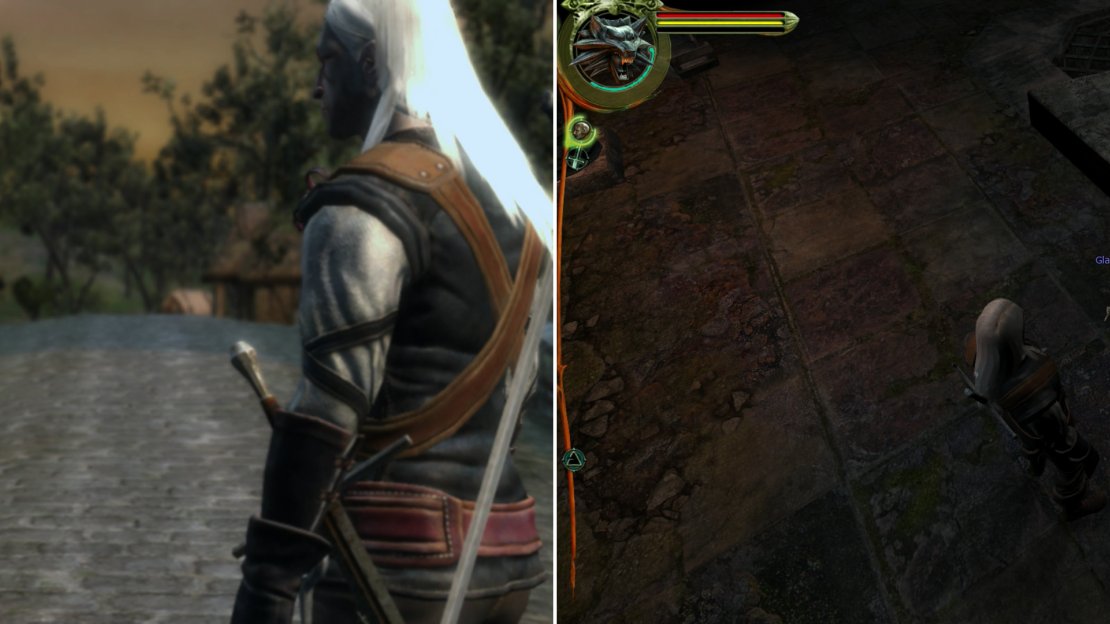 Agree to help Mikul-the lazy guard-by doing his job for him (left). When you arrive in the Crypt, the cause of the Ghoul infestation becomes abundantly clear (right).