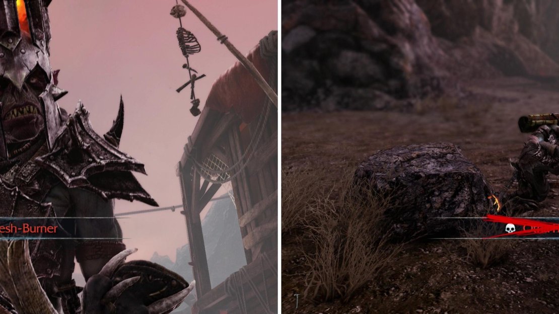 Confront Otha Flesh-Burner (left) and slay him for his unique Rune (right).