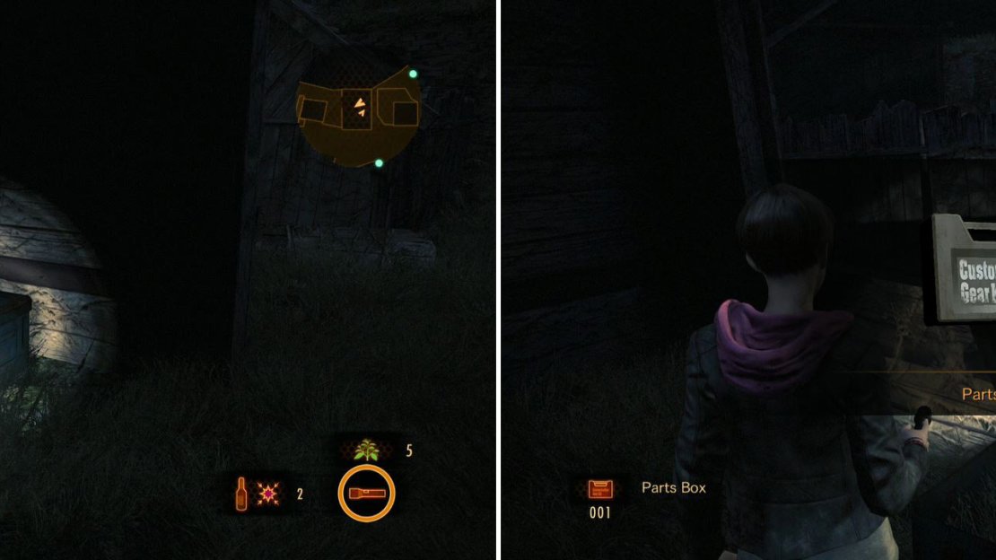 Check out the little room at the dead end to find a Military Box with some Crates.