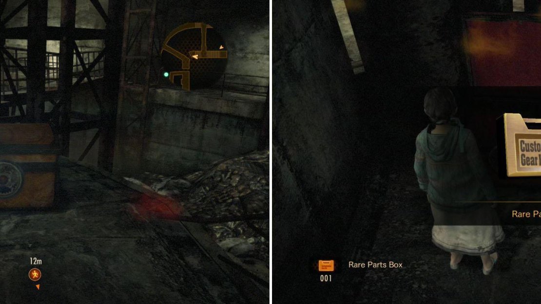 Lure the Afflicted and have Barry kill them before getting this box.