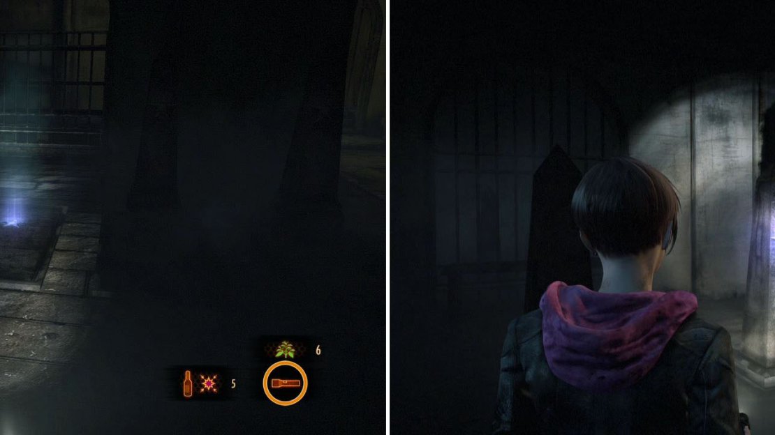 Left picture: First star to activate. Right: Second star!