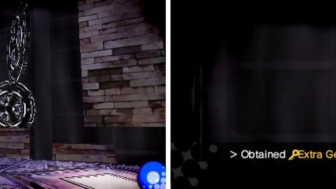 The Reaper is one of the most difficult enemies in the game (left). The Extra Gear item (right) can be used on the robot found on the first floor.
