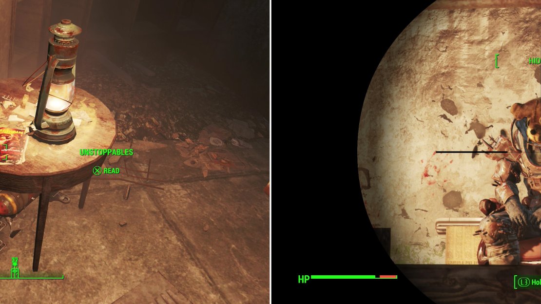 The Raiders at D.B. Technical High School guard a number of treasures, including an issue of Unstoppables and a Fat Man (left). Kill their leader, Bosco and take his odd piece of headwear (left).