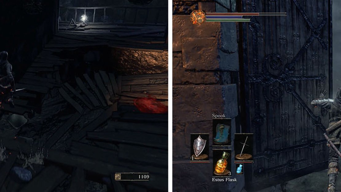 Don’t miss the Great Scythe before opening the doors across from the boss area.