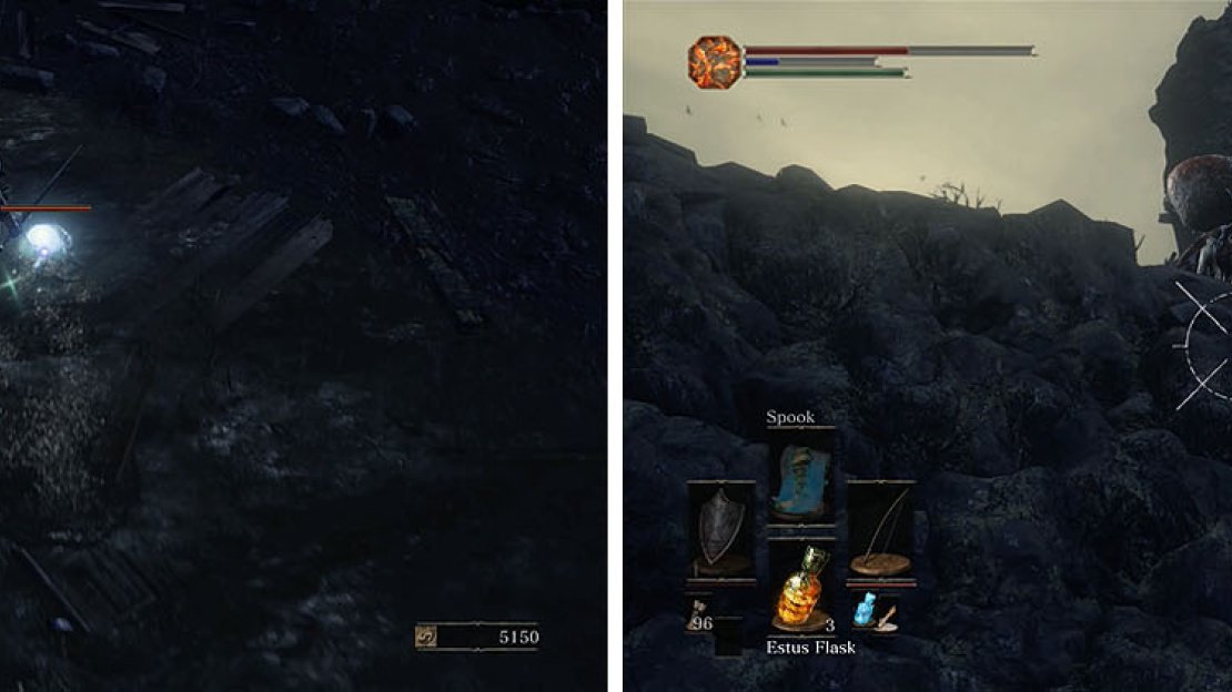 Kill the Crystal Lizard and watch out for the manservant on the ledge above.