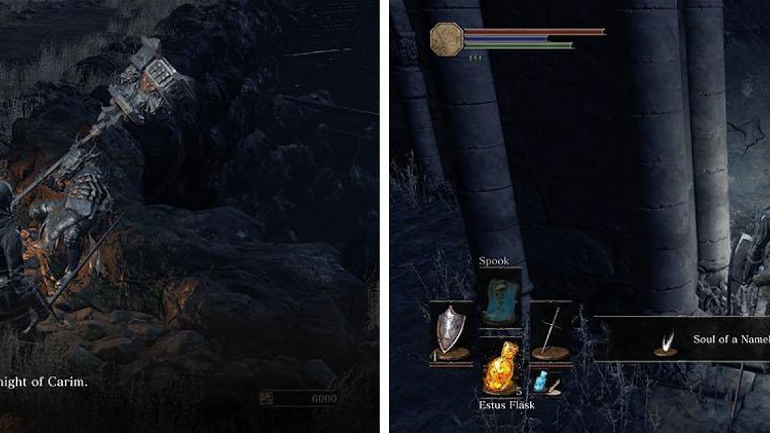 Speak with Eygon near Siegward’s tower and take the lift to the top.
