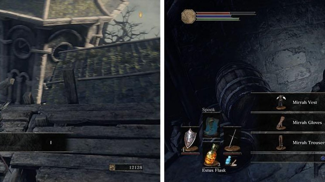 Collect the Flynn’s Ring and make your way down the tower for more treasure.