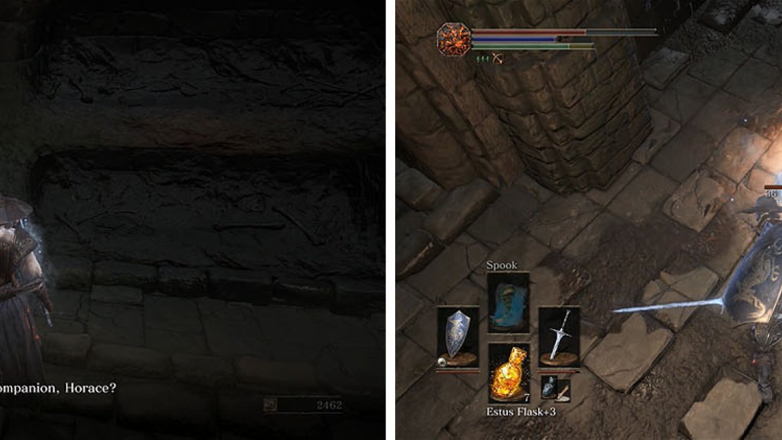 Speak with Anri and then exit the tunnel and kill the Crystal Lizard nearby.