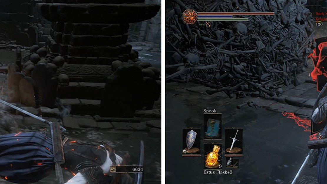 Tsorig uses deadly heavy attacks, so feel free to lure him into the skeleton ball.