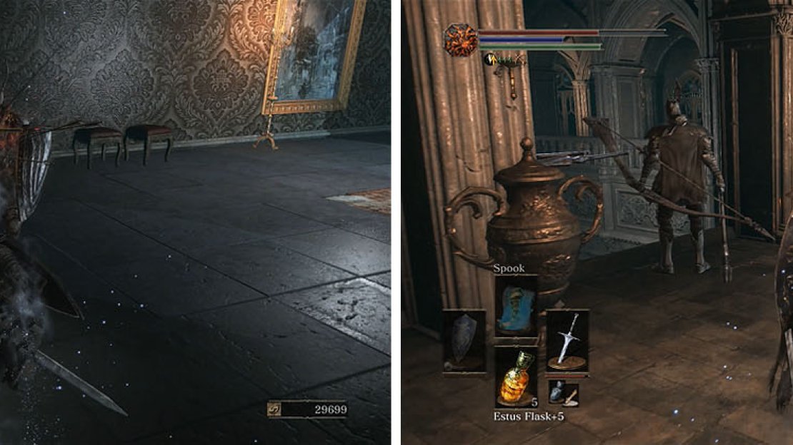 Silver Knight are similar to Black Knights, with better weapons like greatbows.