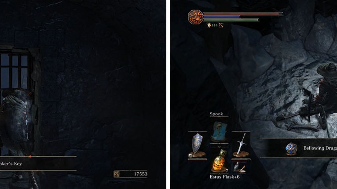 Use the Jailbreaker’s Key to access the ledge with the Dragoncrest Ring.