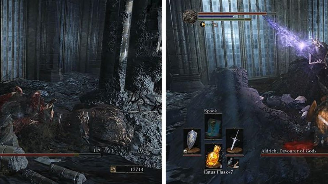Focus on attacking Aldrich’s tail and stay away from his scythe attacks, which does heavy damage if you’re struck by it.