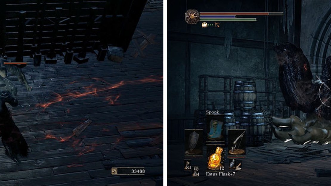 Deal with any additional hollows before you set your sights on the Pus of Man.