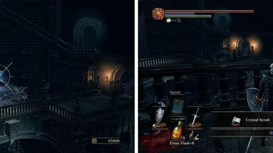 From here you can shoot the Crystal Sage to finish it and obtain the Crystal Scroll.