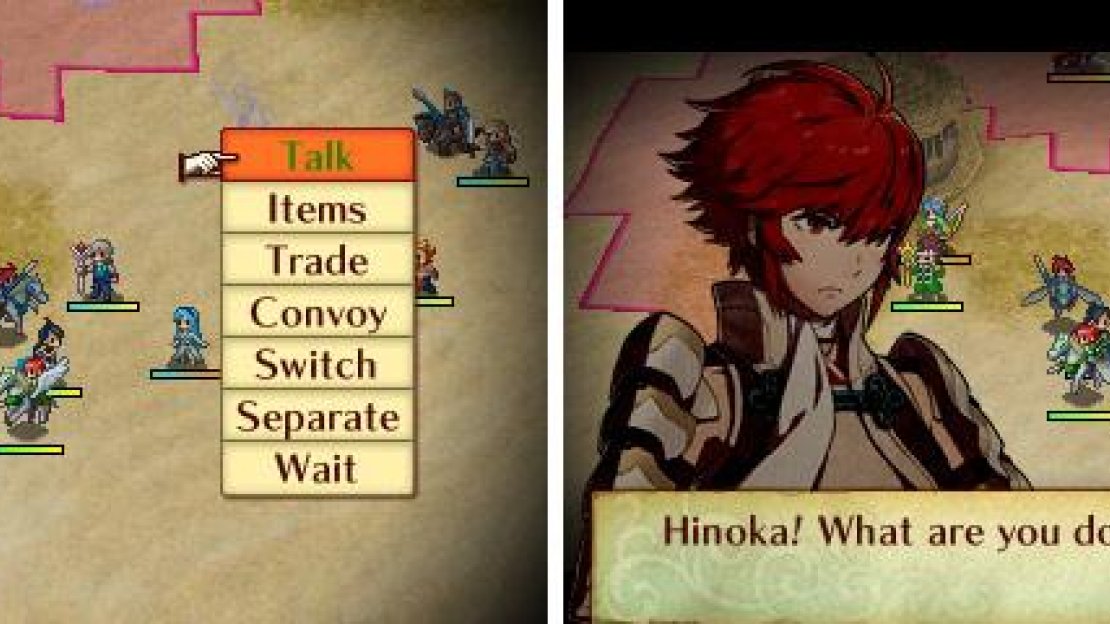 Use the “Talk” command to recruit Hinoka in-battle.