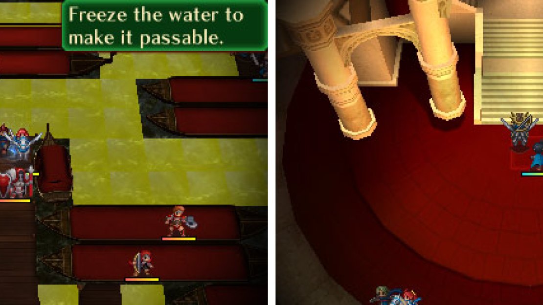 Escaping operates similar to Seizing. On the right is the Dragon Vein of this map.