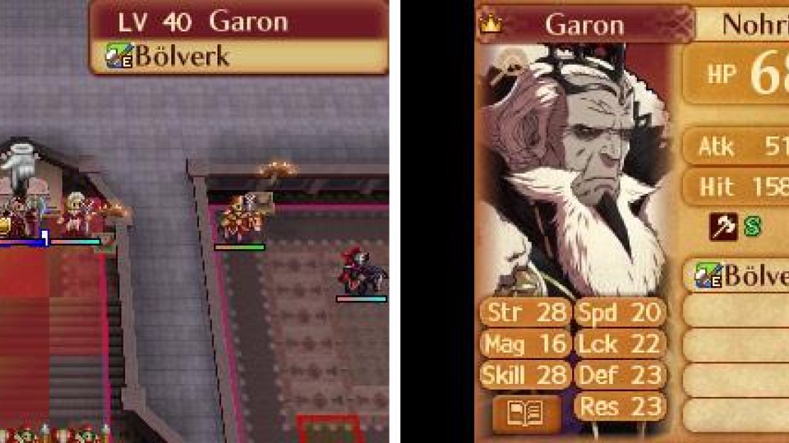 This is King Garon, your ultimate foe! Revenge is overdue, so enjoy it.