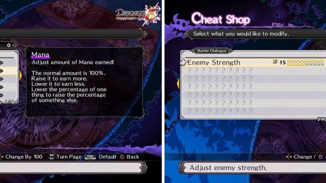 The Cheat Shop will be one of the most important tools at your disposal, not only during the main game, but also the postgame.
