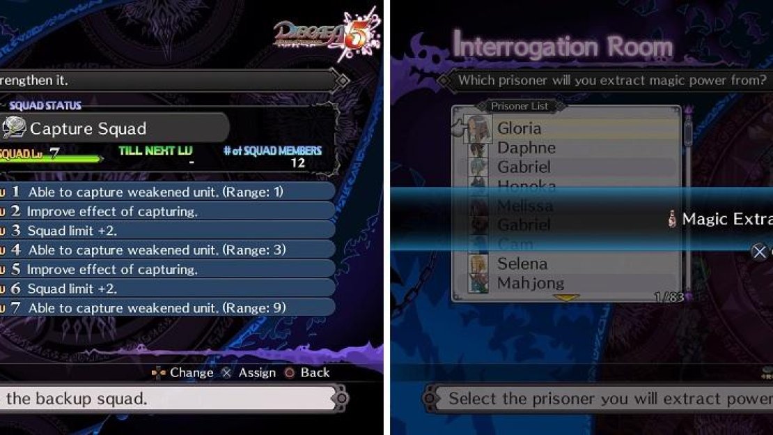 As your Prisoners reach the max capacity in the Interrogation Room, create an Extract from them all.