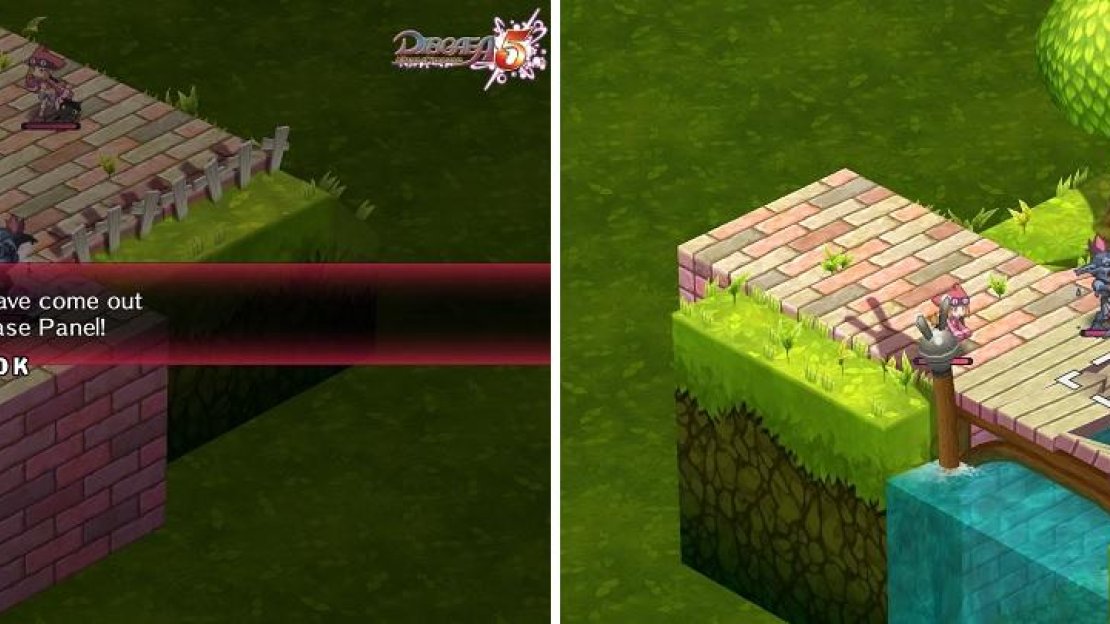 Not only do the purple portals spawn more enemies (left), but the Thieves will also toss the Undead near them across the gaps to get them closer to your party (right).