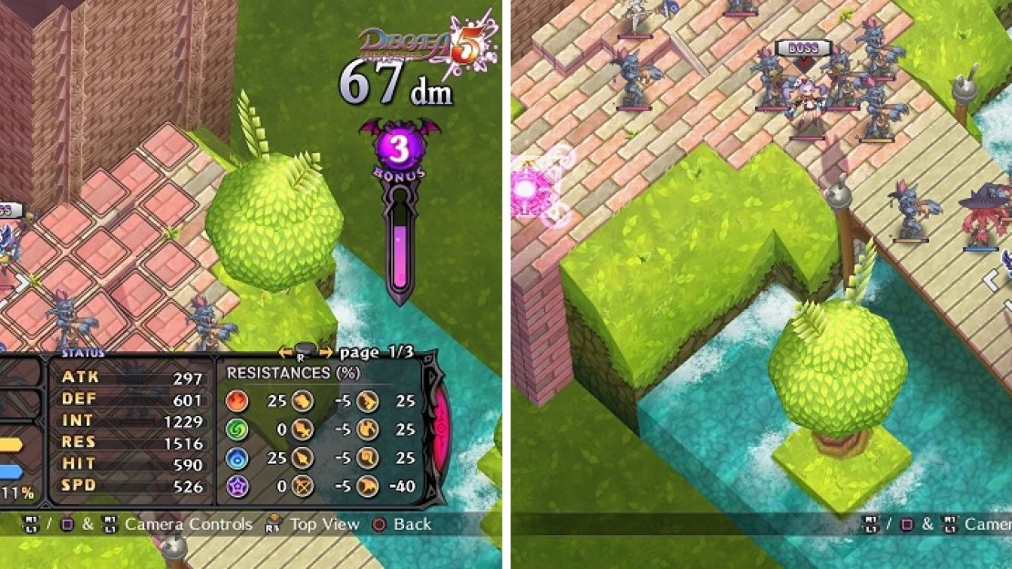 Majorita gets stronger as you kill more enemies (left). Her Overload also brings back all fallen enemies as neutral characters (right).