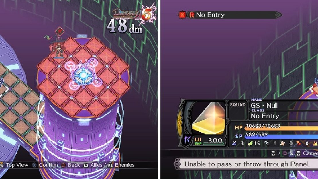 As soon as you go down to the bottom area (left), the Geo Symbol on the other side of the map will move onto the panel (right), making it so no one else can be brought out of your base.
