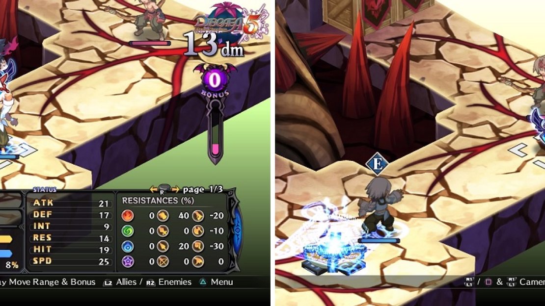 Lifting and Throwing are two important mechanics in the Disgaea games.