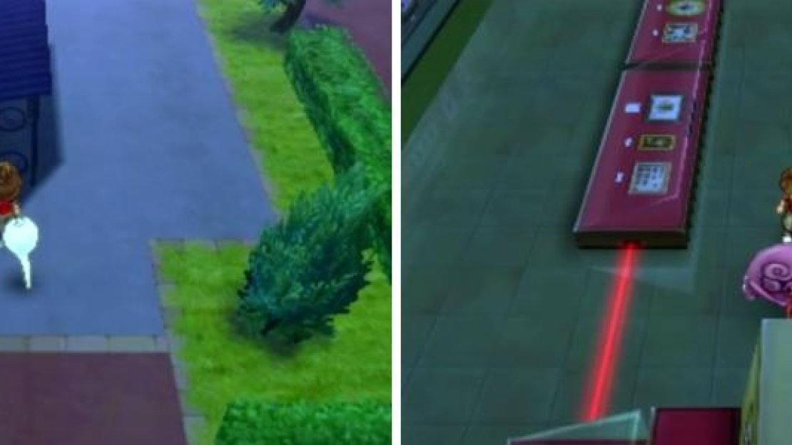 The Mirapo Yokai will not only allow you to get inside of the museum (left), but you’ll need them to get around inside as well (right).