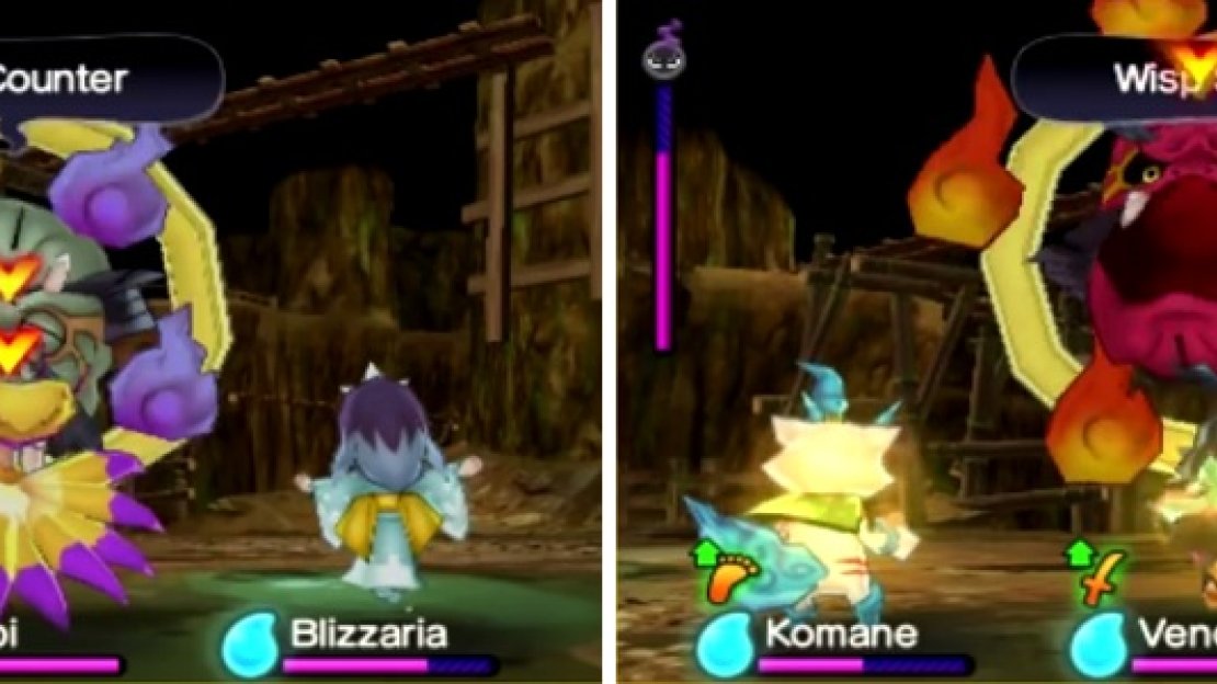 Target the wrong flame and you’ll receive a counter (left). Duwheel can change the location of the right flame with Wisp Shuffle (right).